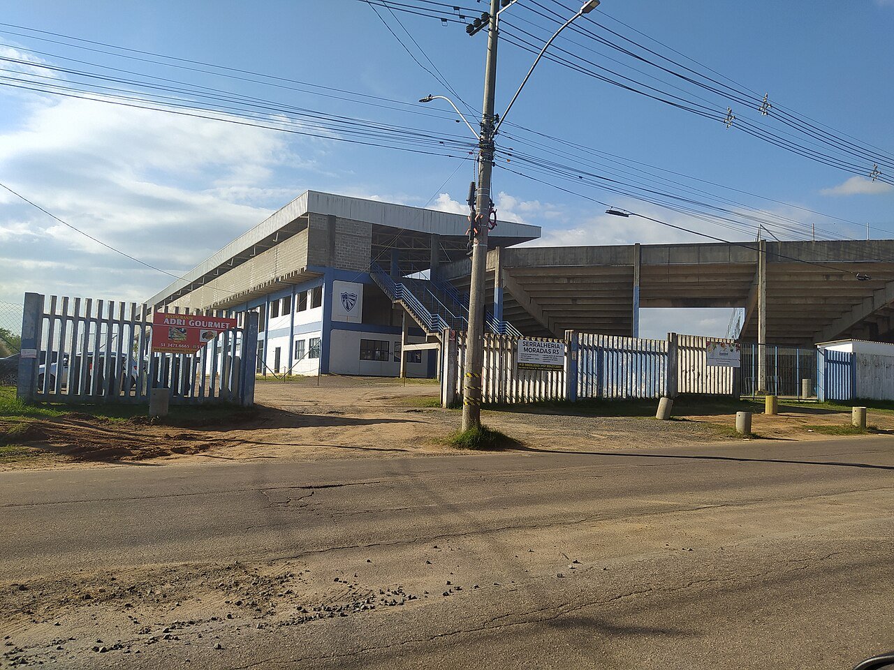Vista do Arena Cruzeiro, em Cachoeirinha