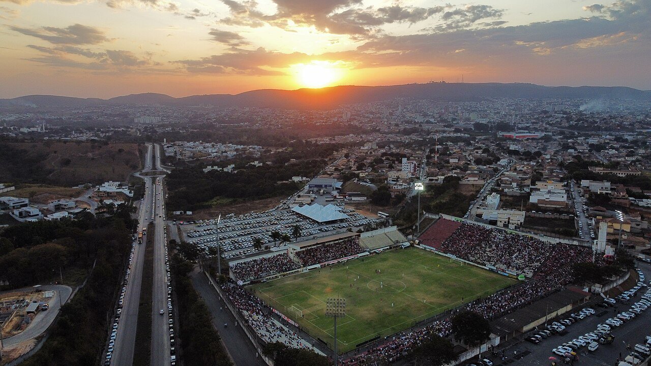 Vista do Arena do Jacaré, em Sete Lagoas