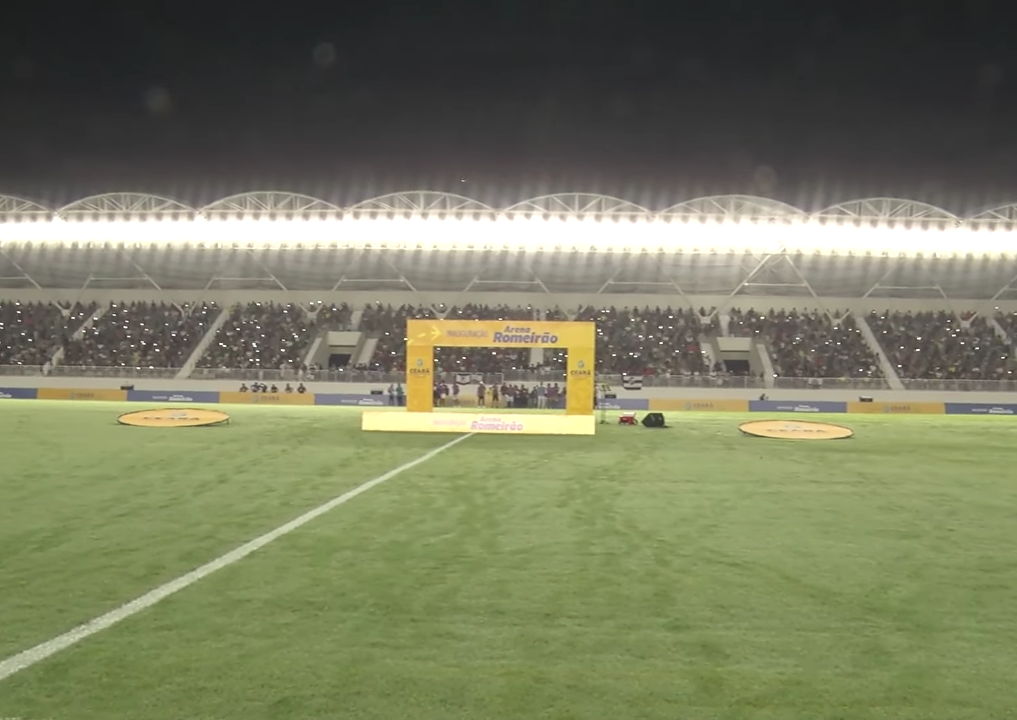 Vista do Arena Romeirão, em Juazeiro do Norte