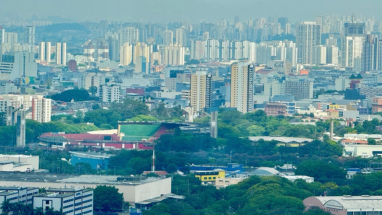 Vista do Canindé, em São Paulo