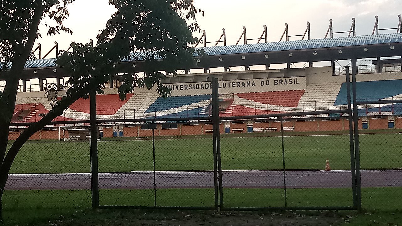 Vista do Complexo Esportivo da ULBRA, em Canoas