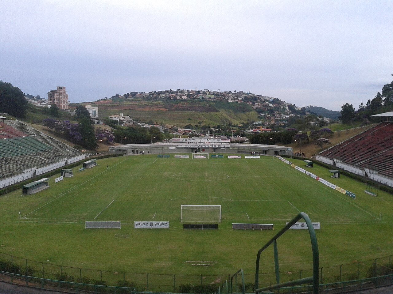 Vista do Helenão, em Juiz de Fora