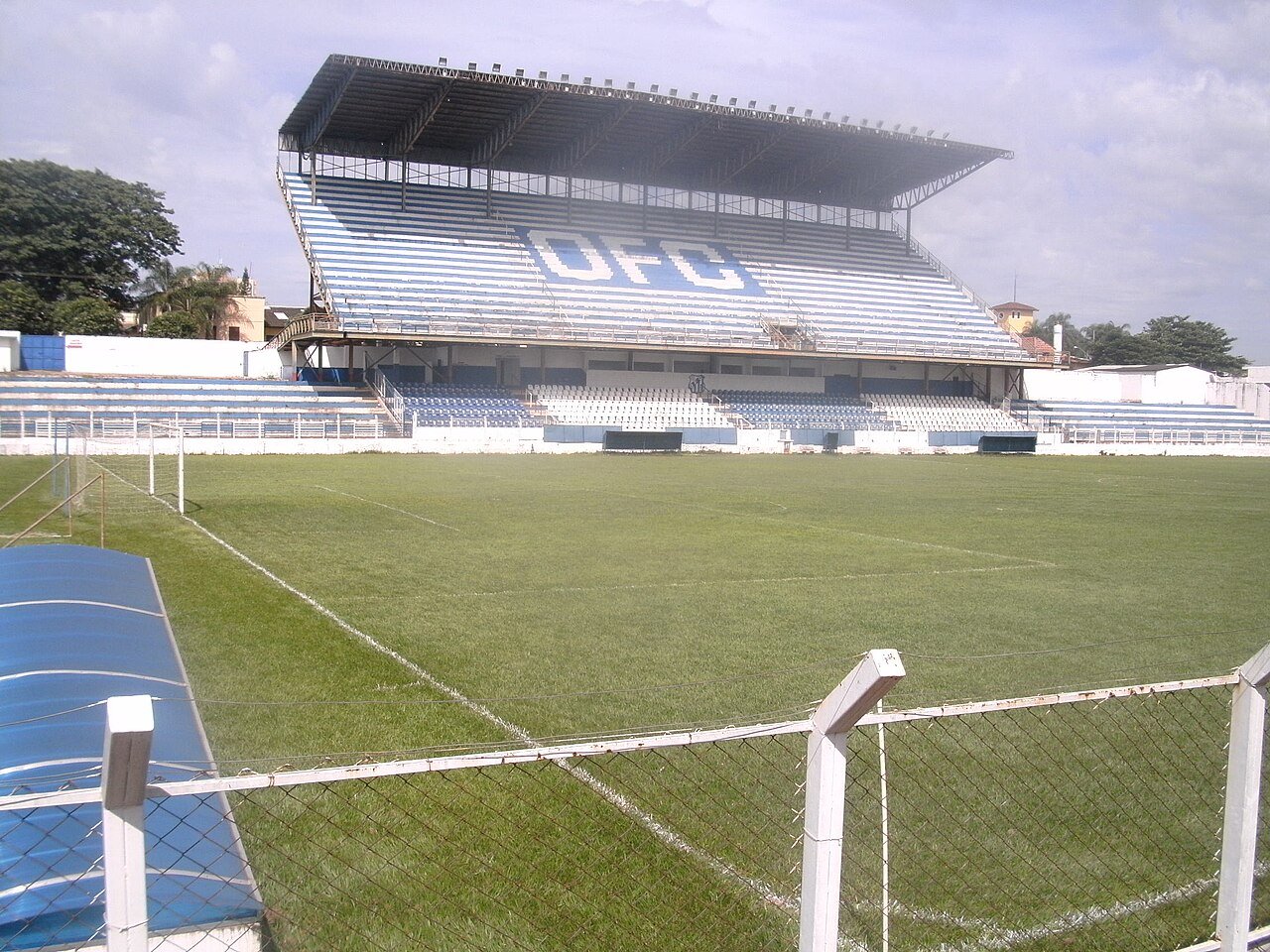 Vista do Maria Teresa Breda, em Olímpia