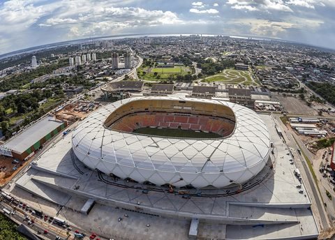 Arena da Amazônia, em Manaus