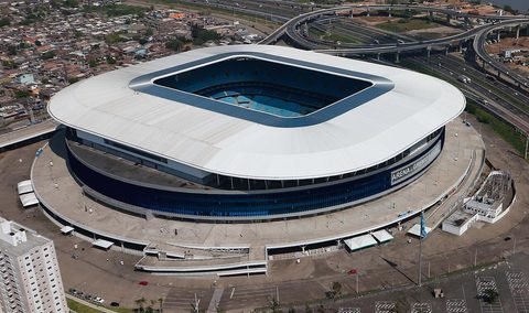 Arena do Grêmio, em Porto Alegre