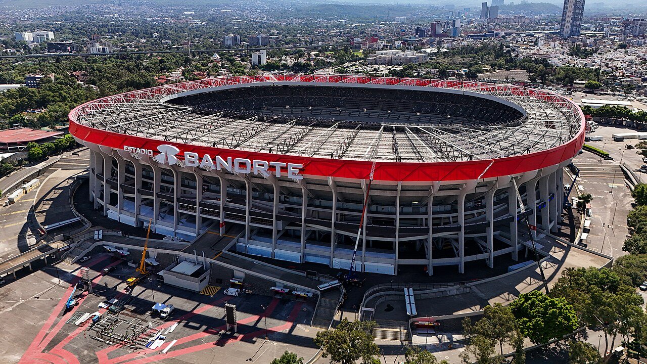Vista do Azteca, em México