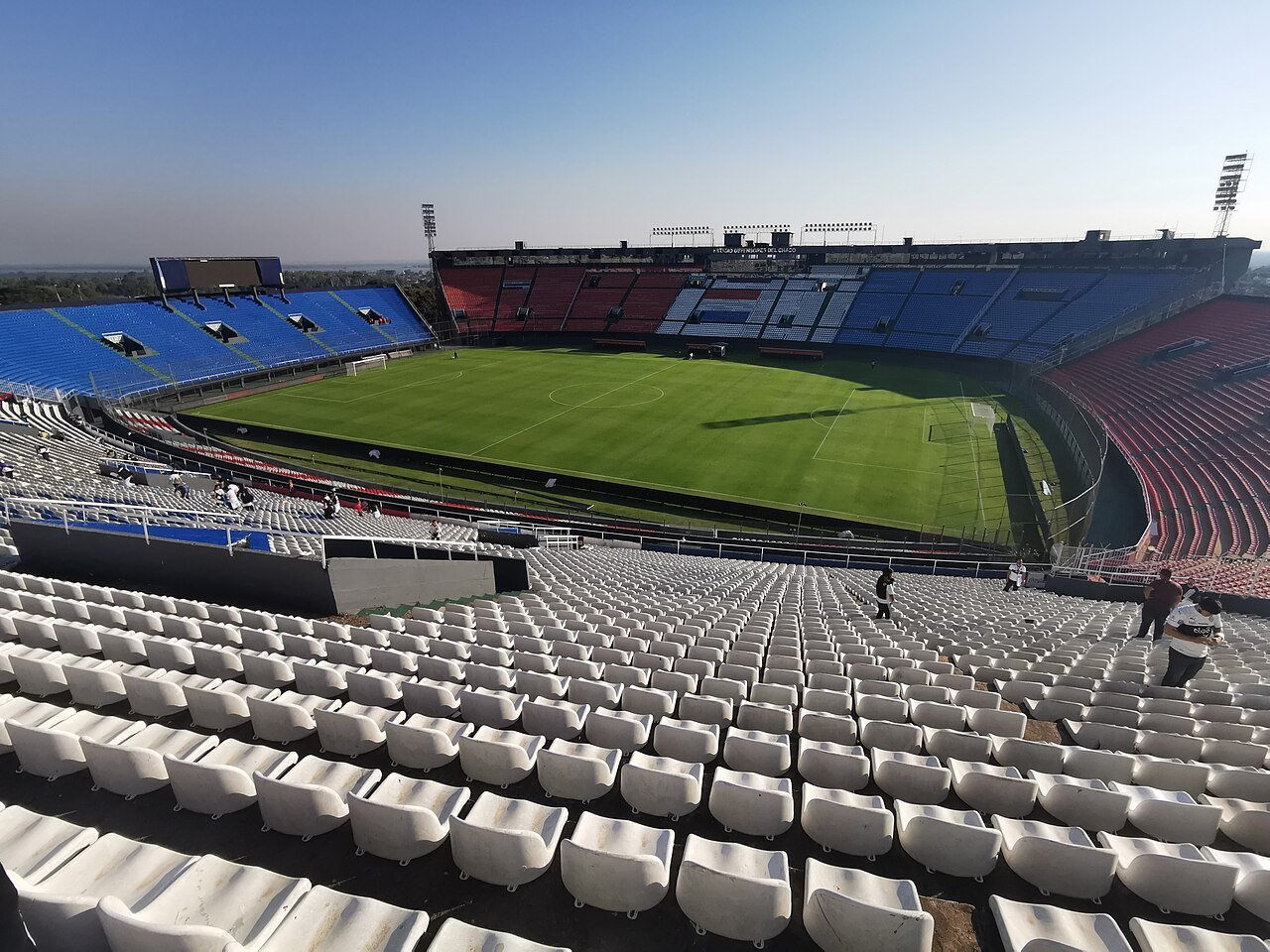 Vista do Defensores del Chaco, em Paraguai
