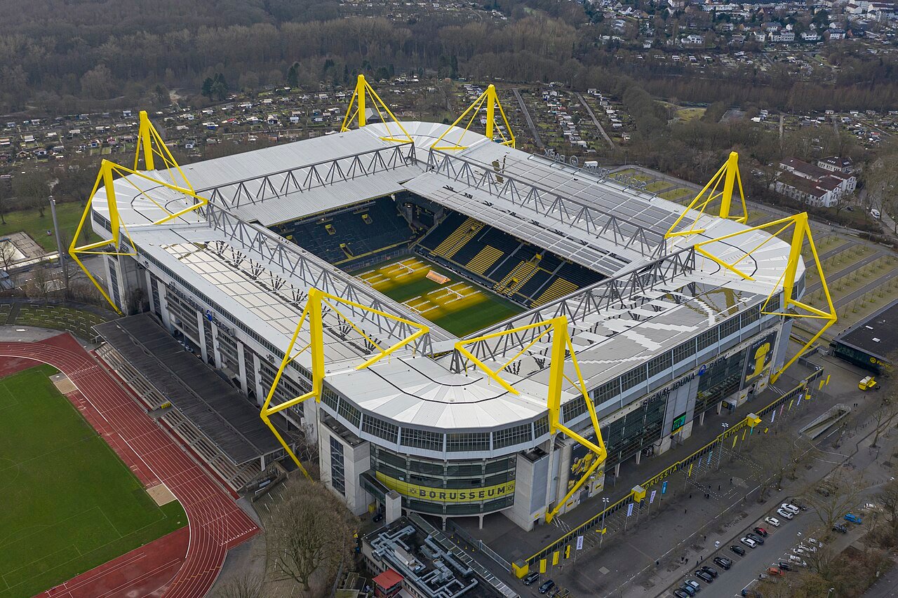 Vista do Signal Iduna Park, em Alemanha